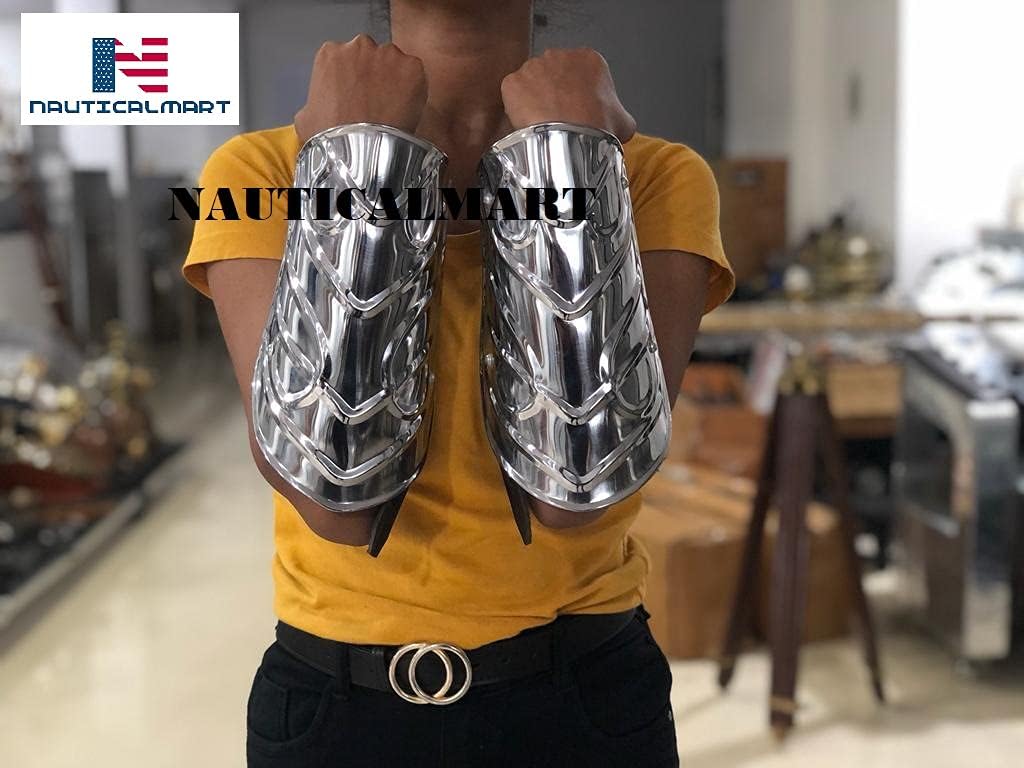 Nautical-Mart Lady Cuirass Suit of Armor Breastplate Tasset Belt Arm Leg Armor - Image 3