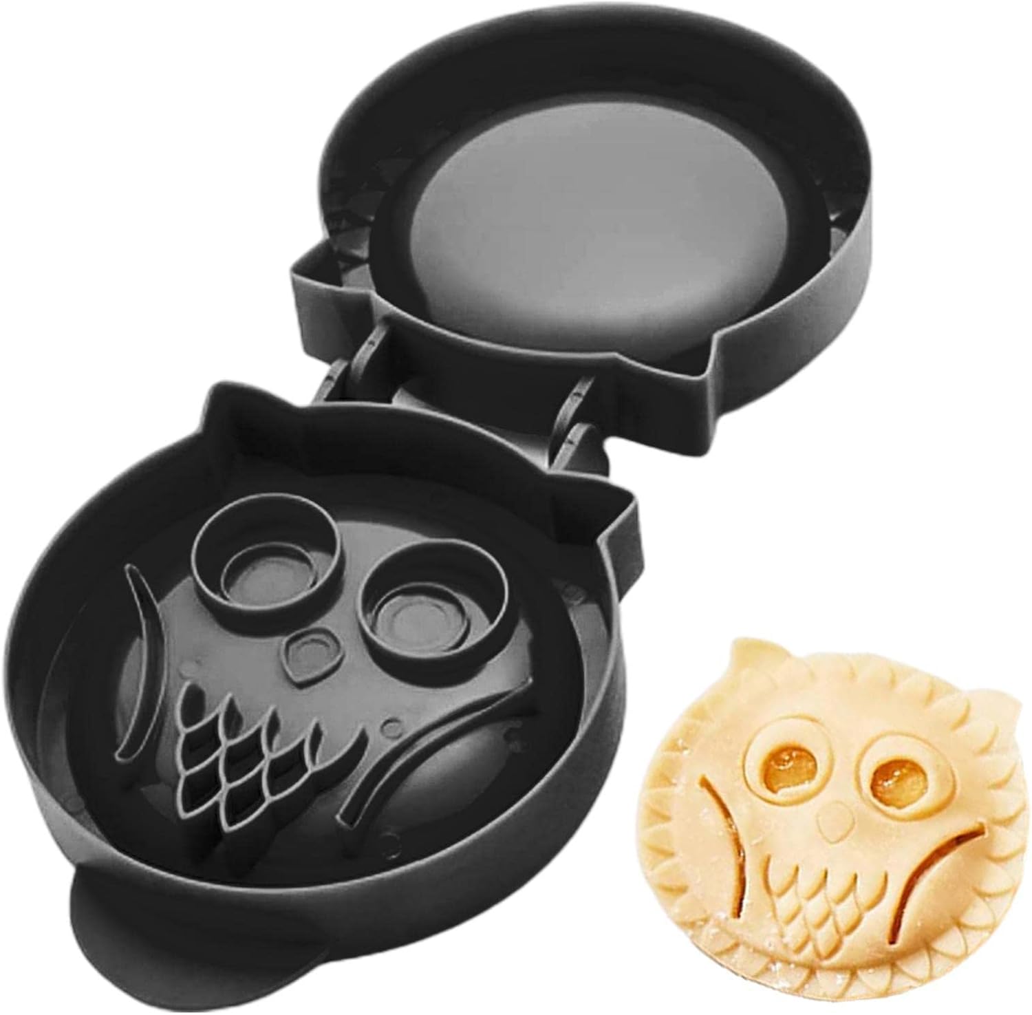 ミニ生地プレス, 生地プレス バッグ パイ型, 秋のハンドパイ型 生地プレスツール デコレーション ハロウィン クリスマス用