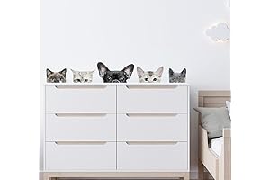 Playfully Hidden Cats Wall Decals: Unleash the Felines on Your Walls!