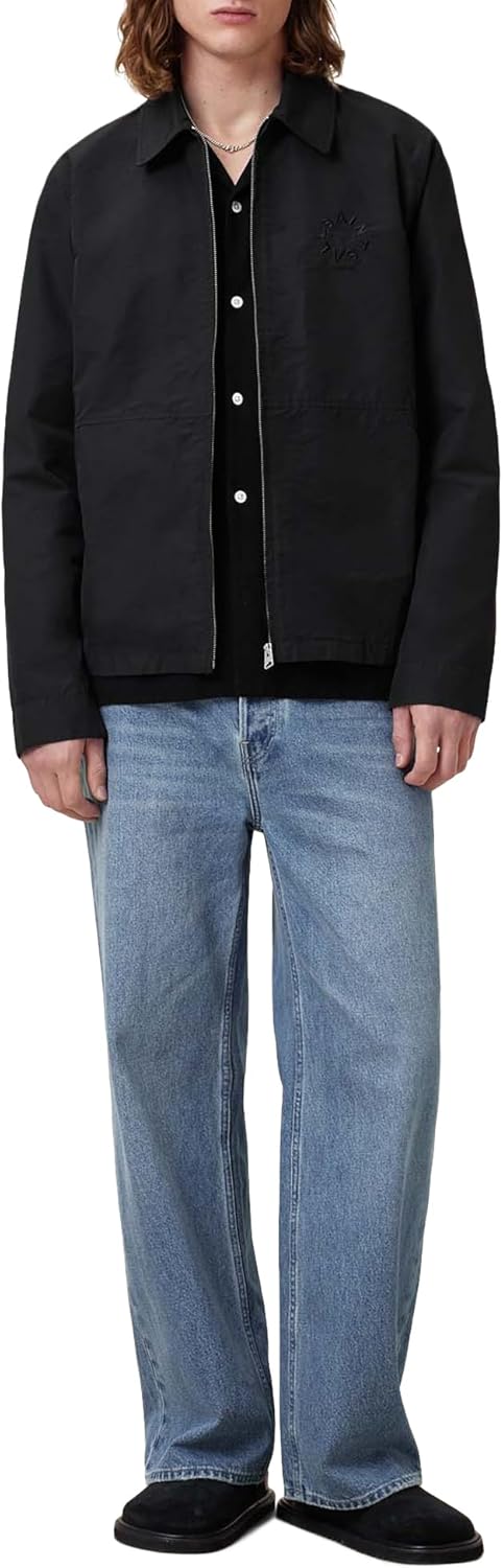 AllSaints mens Fenway Jacket - Image 2