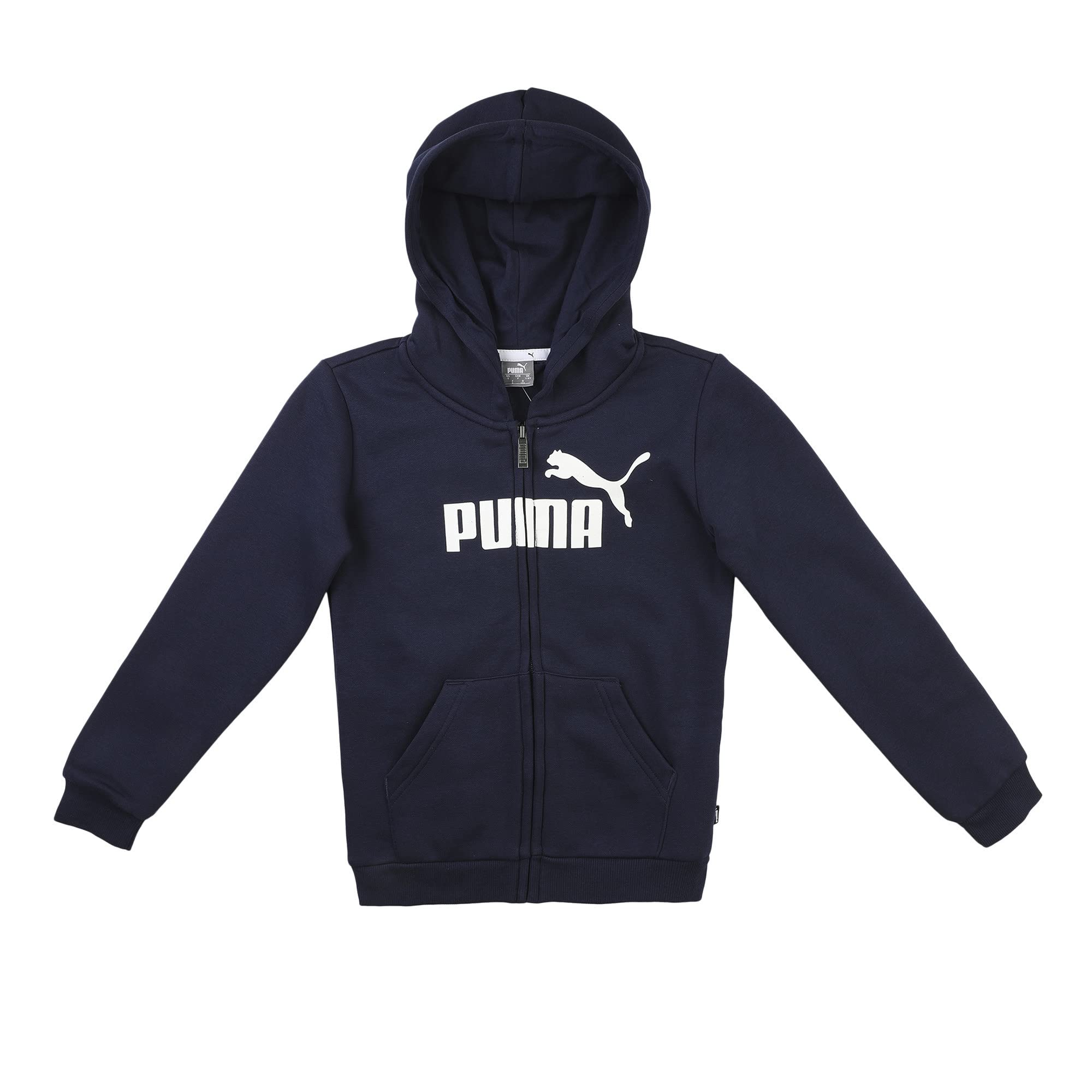 PUMA Bluza Chłopcy ESS Logo Hooded Jacket FL B
