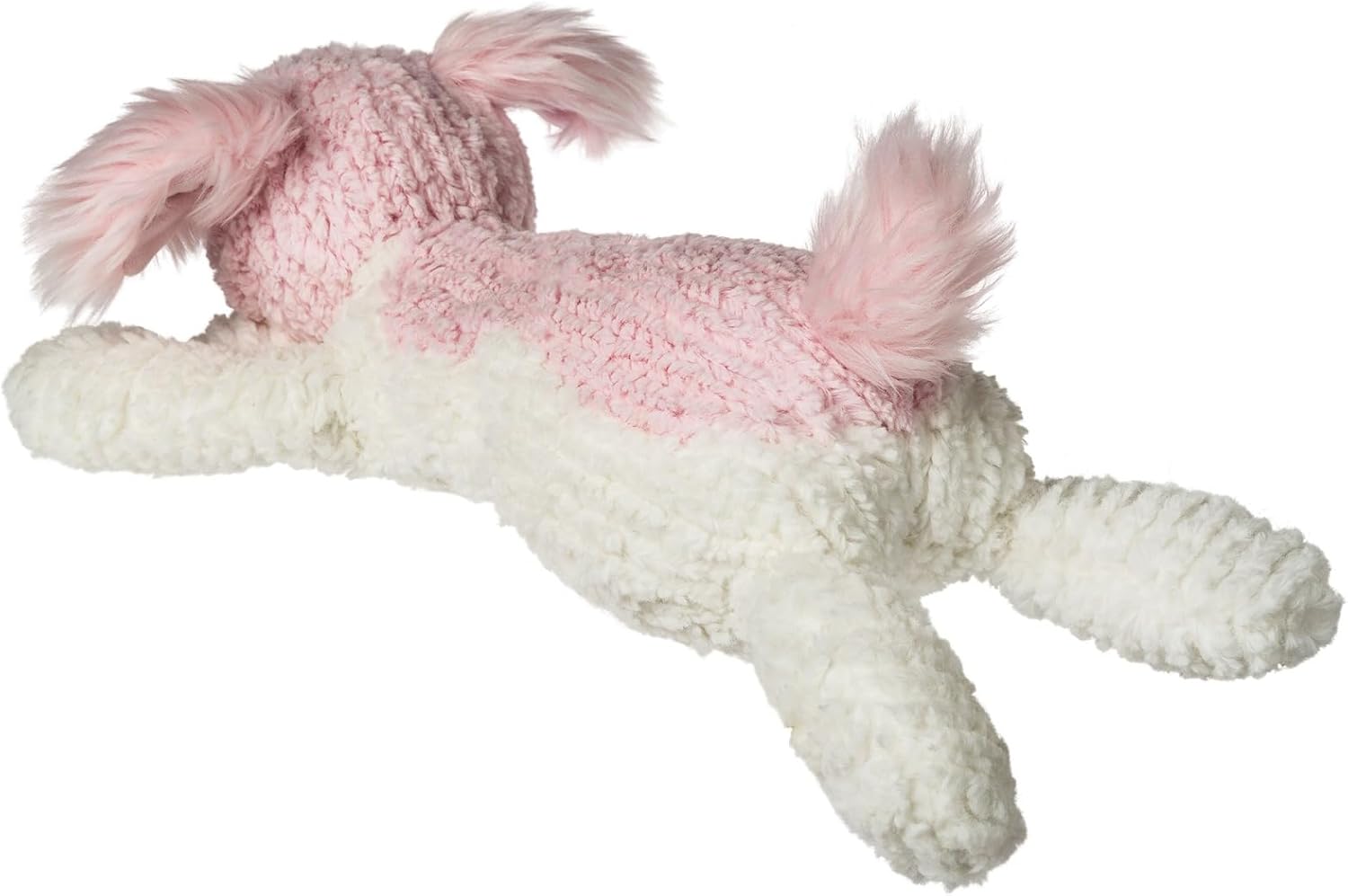 Mary Meyer Stuffed Animal Cozy Toes Soft Toy, 17-Inches, Pinky Puppy