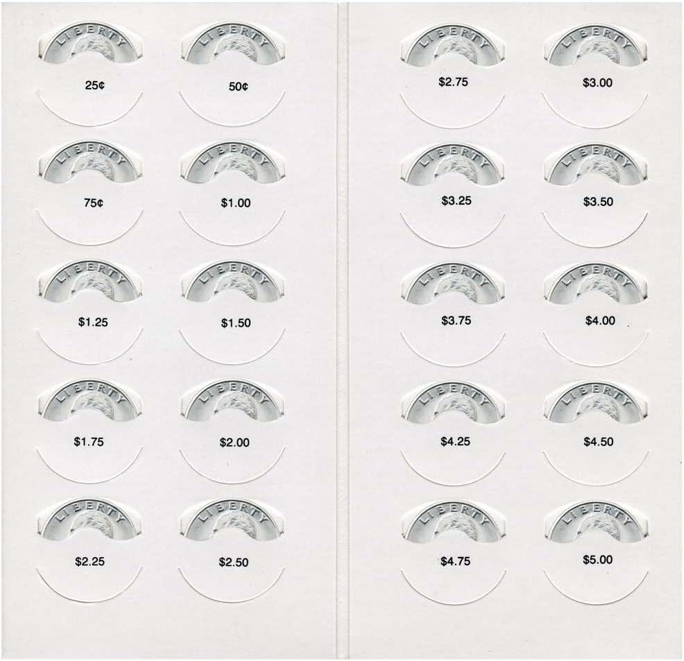 20 - He Is Risen $5.00 Easter Lent Coin Folders Offering - Christian Sunday School