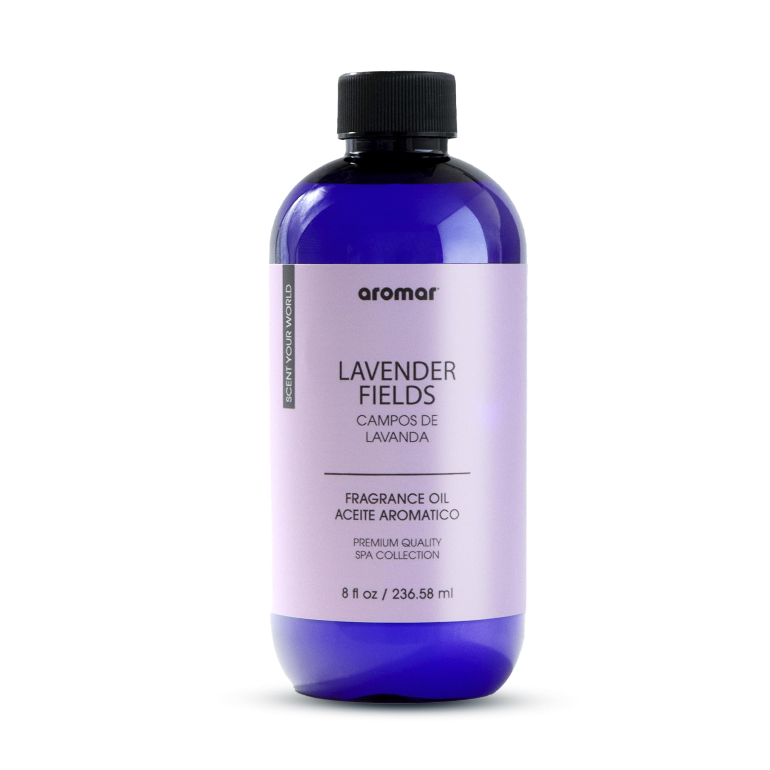AROMAR Premium Fragrance Oil - Essential Oil for Diffusers & Home Aromatherapy - Lavender Fields - 8oz