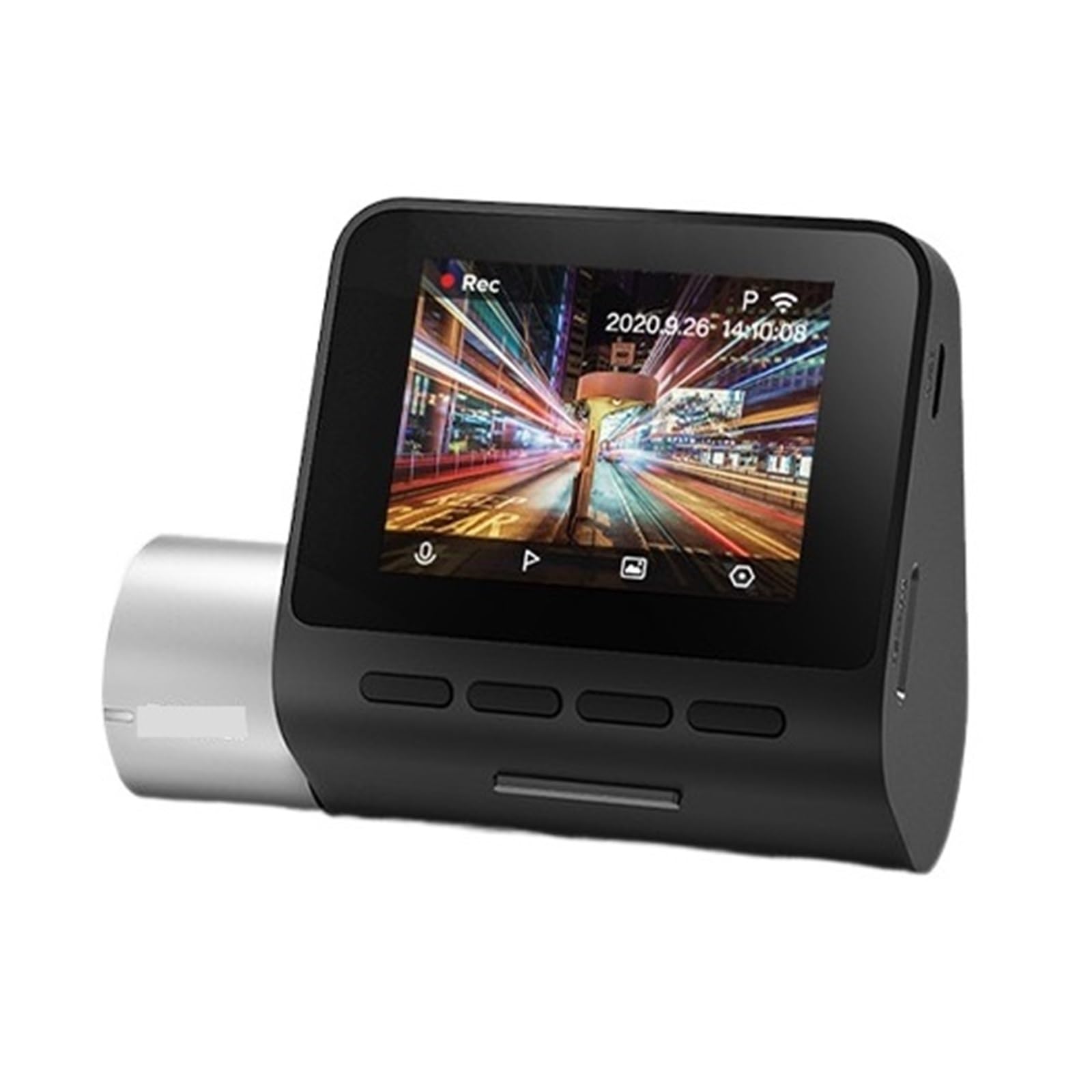 Rejestrator samochodowy A500S-1 1944P Kamera na deskę rozdzielczą z noktowizorem Pro Plus Wbudowana obsługa Wi-Fi GPS Przód i amp; Tylna kamera Super Widzenie Nocne(A500S Built GPS,No Card)