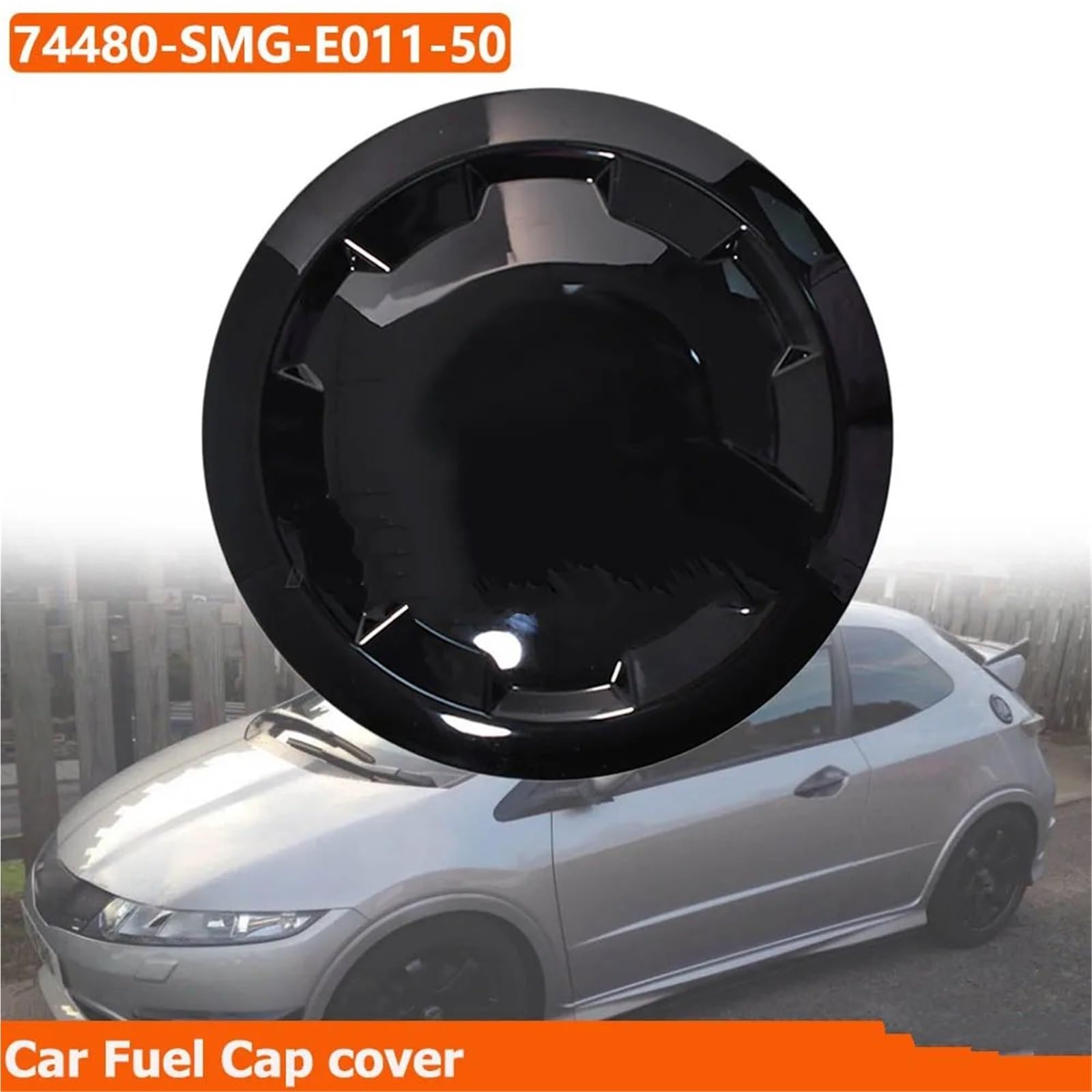 Cap Zbiornika Pasuje do Civic FN2 2006-2011 Pokrywa wlewu paliwa Pasuje do Honda Type R MK8 FK 74480-SMG-E011-50 1503365 korek wlewu samochodowego
