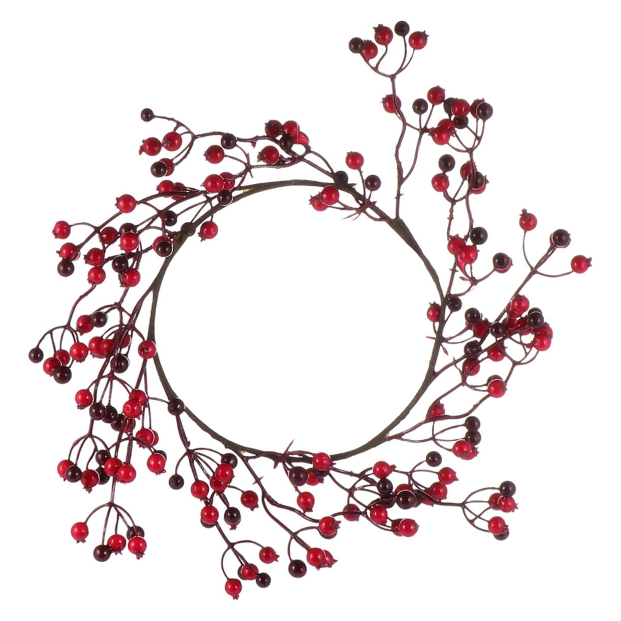 Guirlande de baies rouges artificielles Orfofe décoration plafond Noël