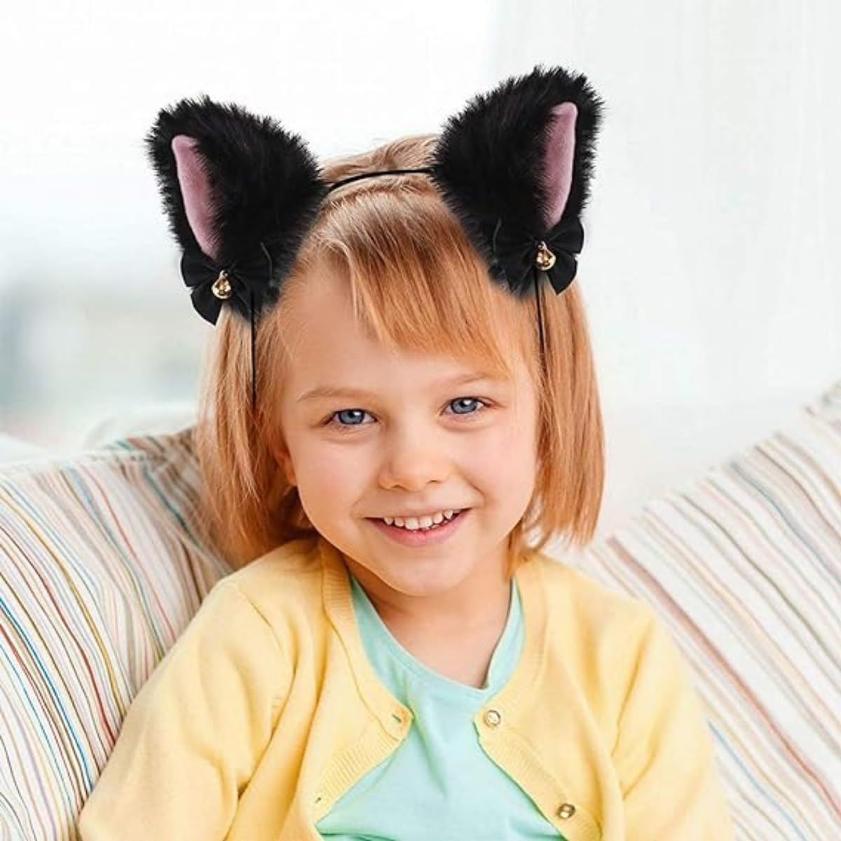 Fox Hair Tail et Ear Clips Halloween Costumes Accessoires Partie, Thanksgiving Cadeau de Noël - H