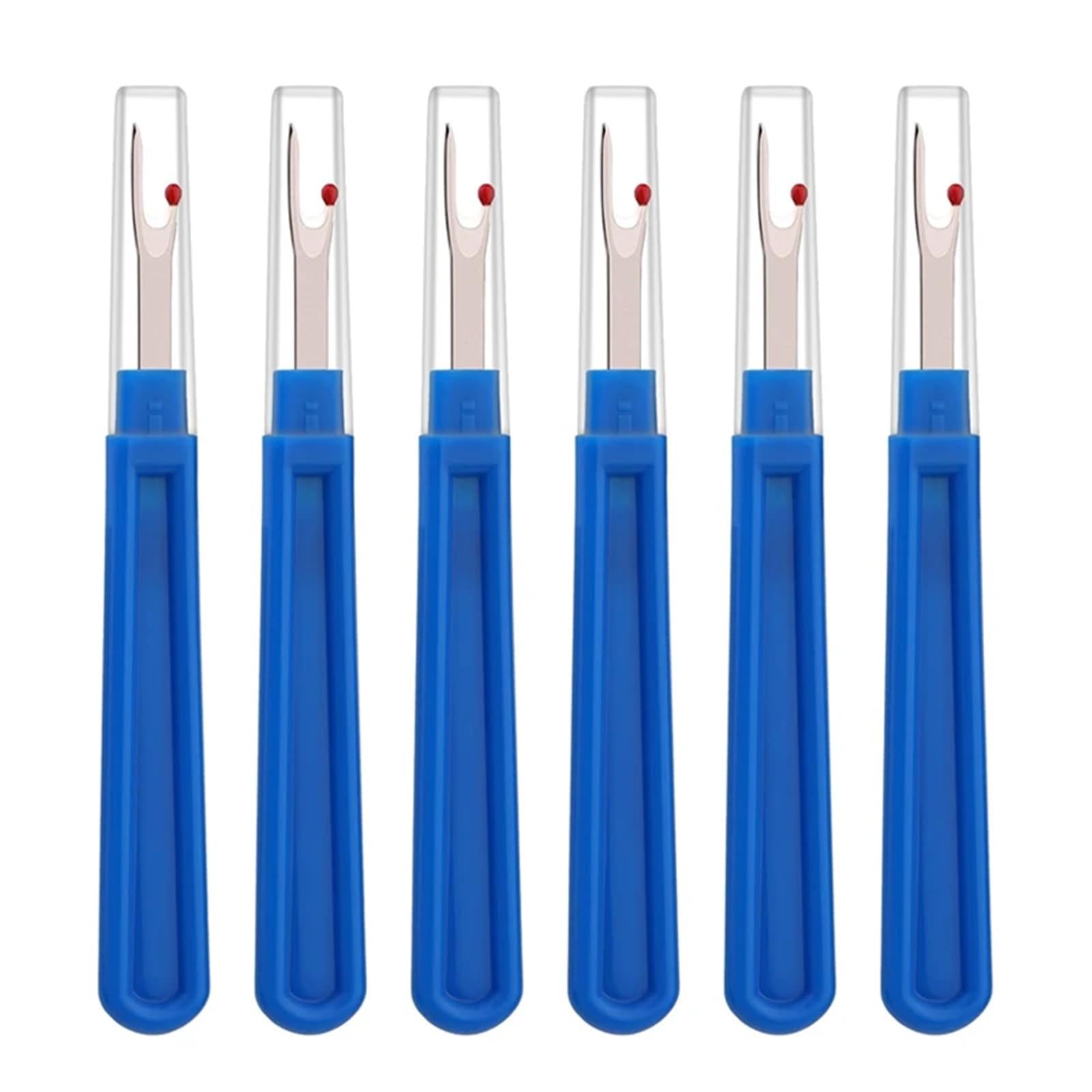 Juego de desgarradores Costuras, Agarre ergonómico 36 Piezas for Coser, Manualidades y Quitar dobladillos Bordados(Blue)