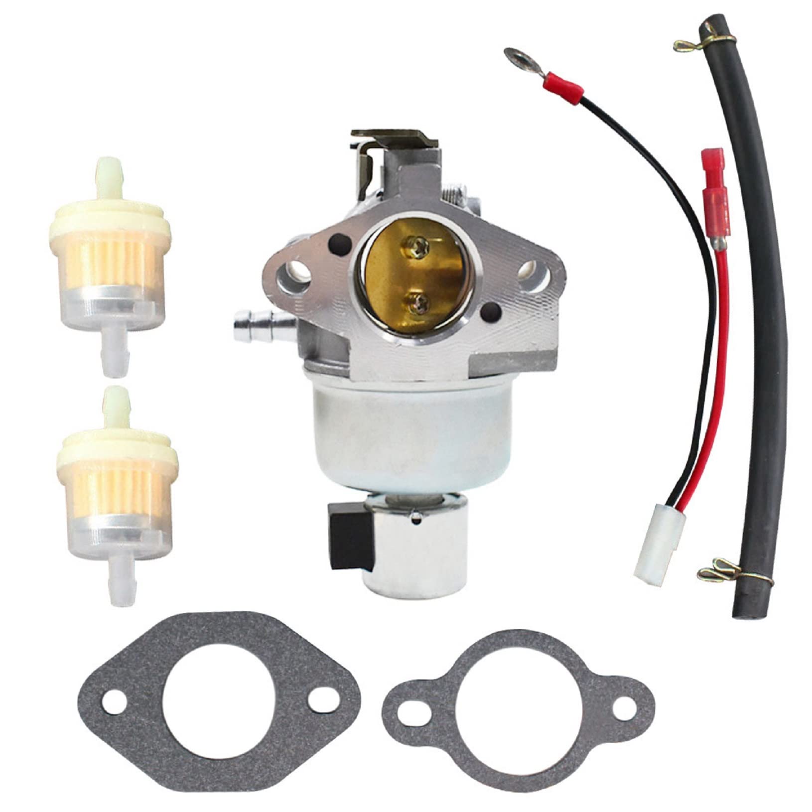 Carburetor For Kohler SV590 SV610 SV600 SV620 – W/ Gasket, Filter, Shutoff Valve - View #3