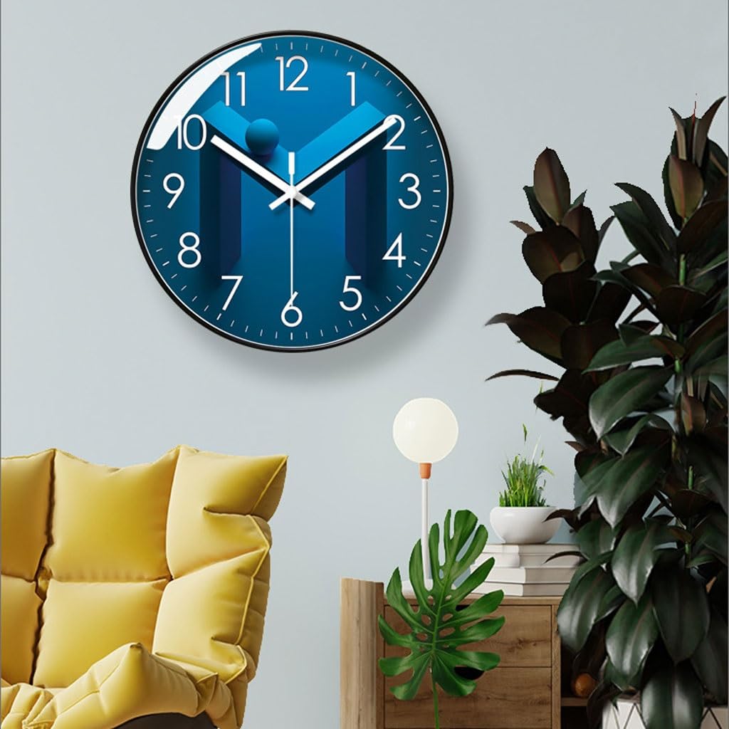 Orologio da parete Orologio da parete for soggiorno, orologio da parete for la casa, orologio al quarzo silenzioso creativo for camera da letto Reloj De Pared(A)