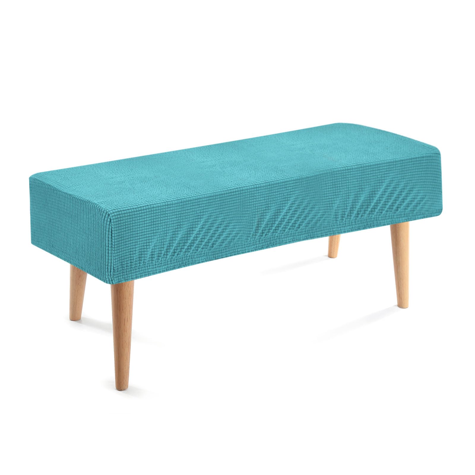 QUARKZMAN Housse De Banc De Repas Housse Élastique Protège-Siège Bleu Clair - Les Beatles, Paul McCartney, John Lennon, RIngo Starr, George Harrison QUARKZMAN Housse De Banc De Repas Housse Élastique Protège-Siège Bleu Clair