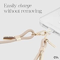 Vista 5 de Case-Mate Cordón cruzado para teléfono celular [funciona con todos los teléfonos] Colgante manos libres para teléfono celular, soporte de cadena