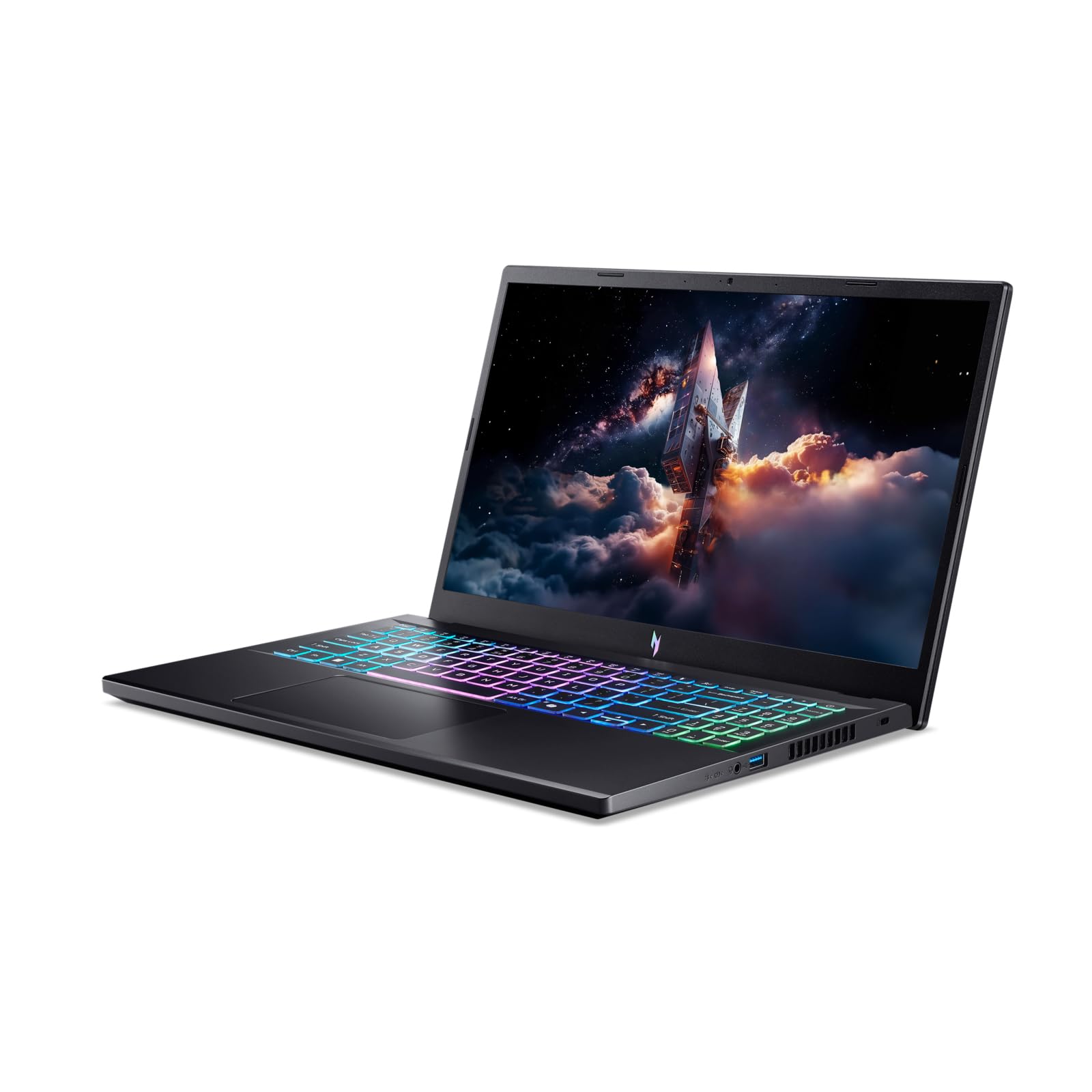 Acer Nitro V 15 I PC Portable Gaming 15.6" FHD 165 Hz I NVIDIA GeForce RTX 5050 I AMD Ryzen 7 170 I 16Go RAM I 512Go SSD I Windows 11 Home I Noir I Clavier FR AZERTY Rétroéclairé I ANV15-A31-R10G