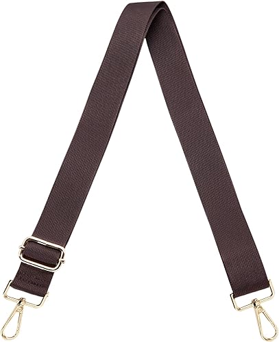 S&loyoe Correas de repuesto para bolso, correa ajustable para bolsa cruzada, correas de guitarra anchas para bolsos de 1.5 pulgadas