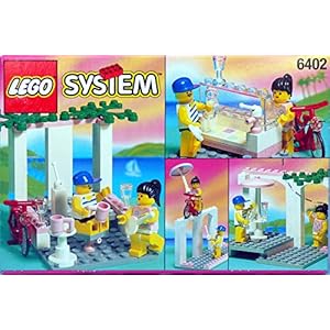 Amazon.co.jp - LEGO  Sidewalk Cafe 6402