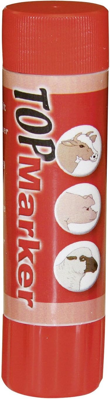 Kerbl TopMarker Marker Pen (Identification Pen, Pen for Identifying Animals) Red - 20621
