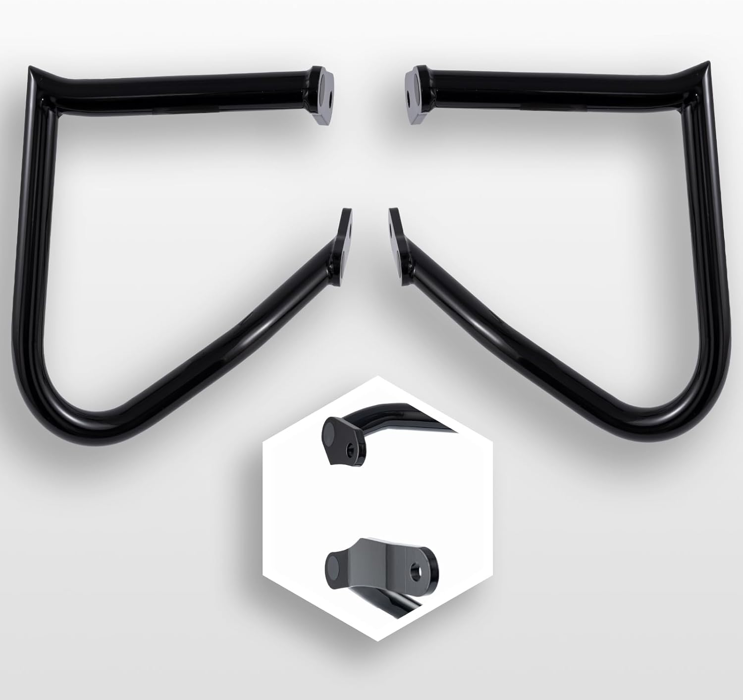 Kinglemc Saddlebag Guard Bar Bracket for Harley Heritage Classic 2018-2024