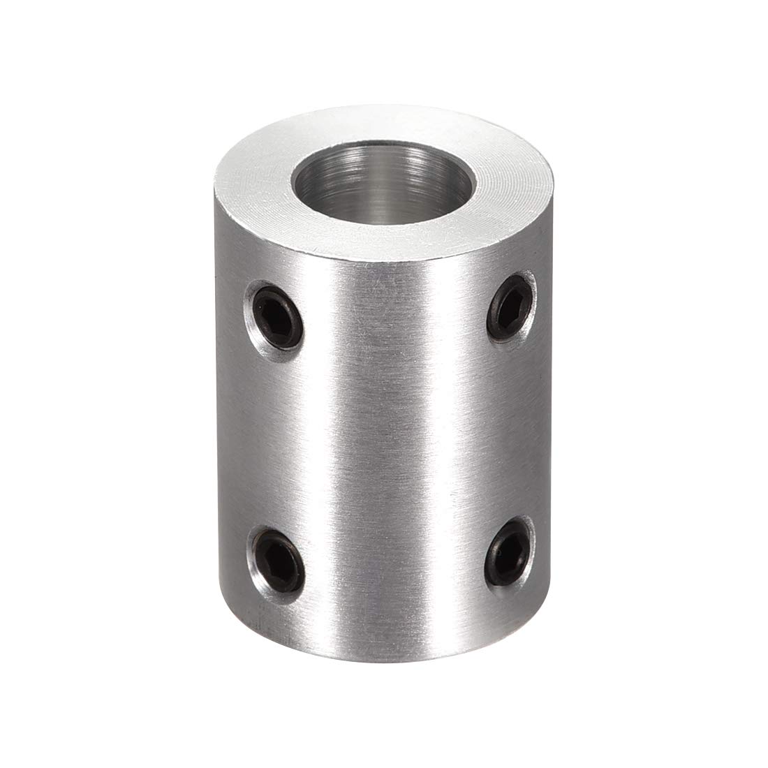 Produktbild von Wellenkupplung 6 Auf 8 Mm Bohrung – Starre Kupplung Aus Alu-Legierung, Länge 25 Mm, Ø 20 Mm, Inkl. M4-Schrauben