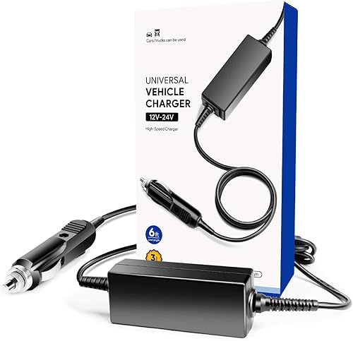 KFD Fuente de alimentación de vehículo de cargador de coche de 12 V 24 V 90 W para Resmed S10 Series ResMed Airsense 10 Air Sense S10 AirCurve 10