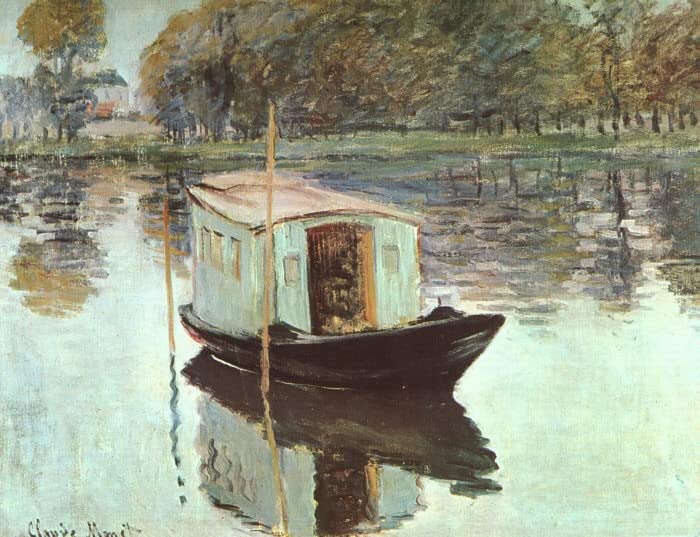 Impressions d'art mural de Claude Monet - Tableau vintage haute définition 60x90cm