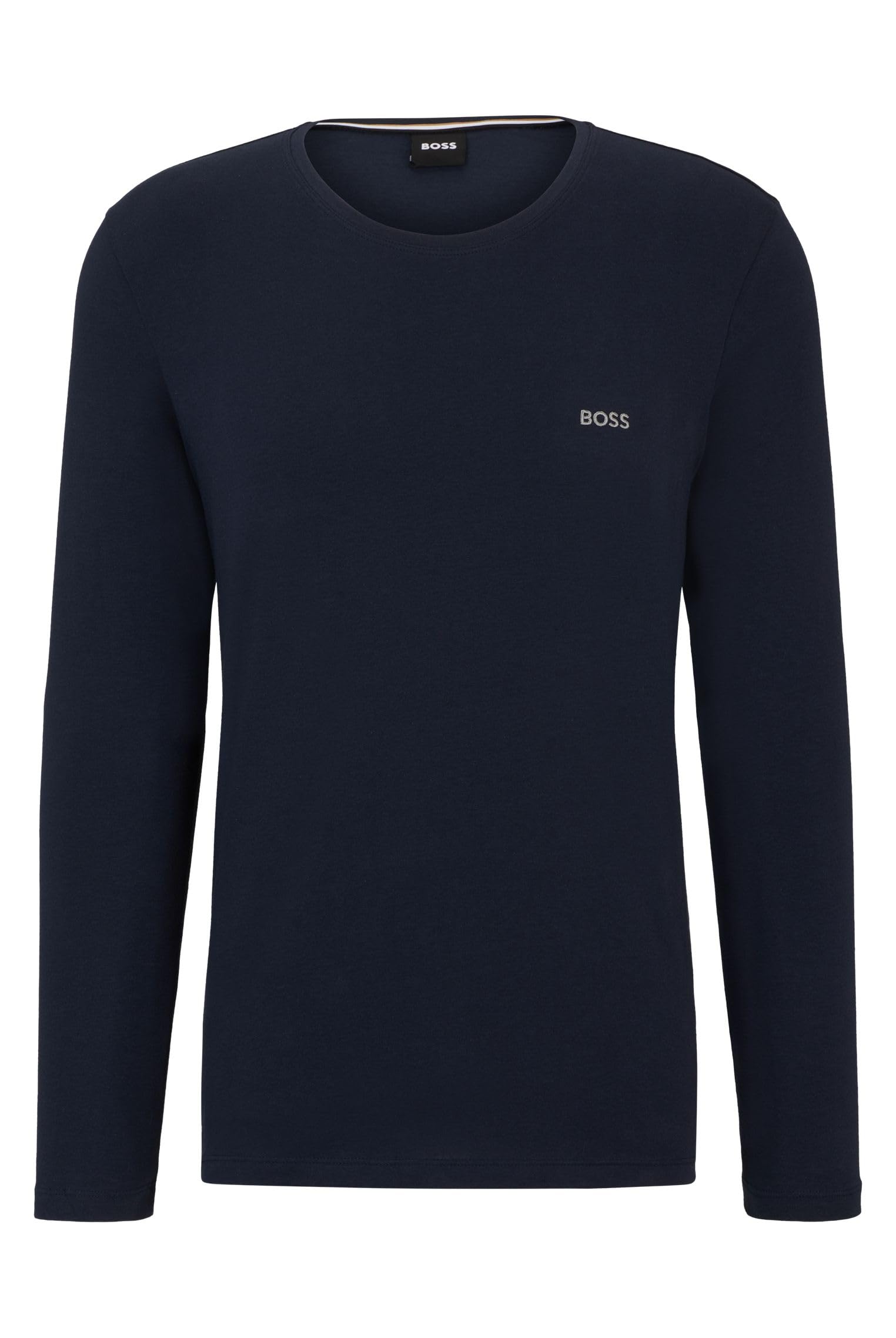 BOSS Mix&Match LS-​Shirt R Camiseta para Hombre, Azul (New - Dark Blue 403), L