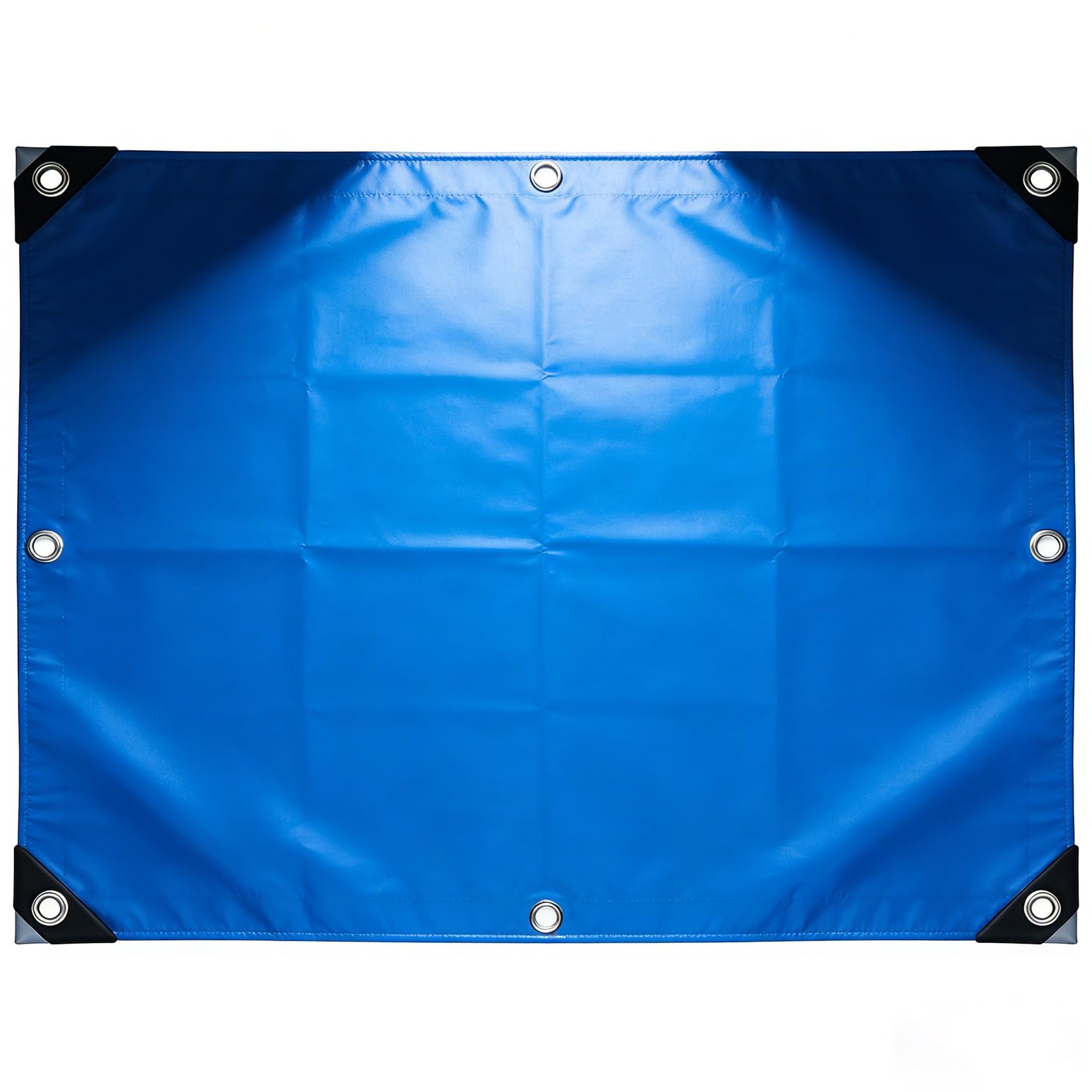 Lona Remolque 155 x 255 cm Antidesgarro, Impermeable, Protección UV, Resistente a La Intemperie, Resistente Al Moho Lona de Protección Toldo para Jardín, Remolque, Azul