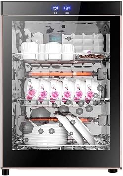 High Temperature Tableware Disinfection Cabinet, Commercial 700W Power High Temperature Sterilization Disinfection Cabinet, Detachable Independent