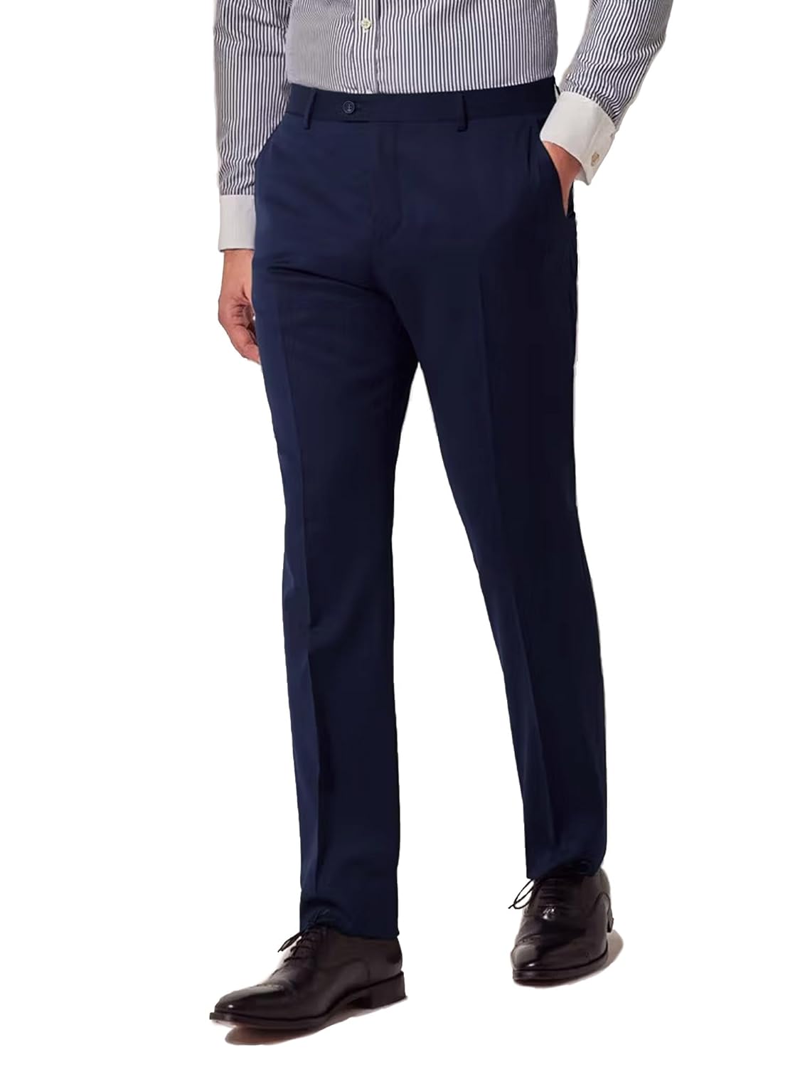 Calça social masculina slim fit frente lisa para homens com cintura expansível oculta, calça de terno casual em promoção! Veja a oferta e mais achadinhos de Calças 8 Hoje é o melhor dia para comprar Calça social masculina slim fit frente lisa para homens com cintura expansível oculta, calça de terno casual com aquele preço maroto! Promoção! Aproveite a oferta! 8