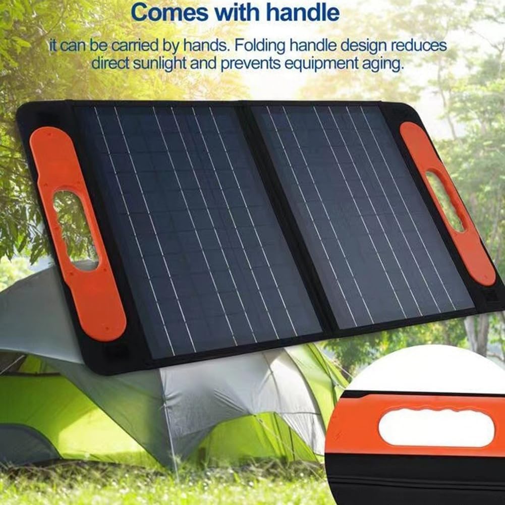 Solar Panel Portable Folding Bag USB Output Solar Charger Outdoor Power Supply for Phone Power Generator