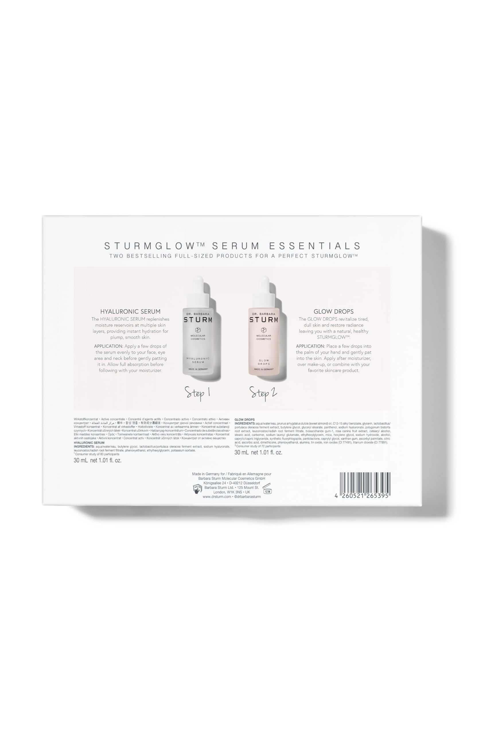 STURMGLOWTM Serum Essentials Gift Set