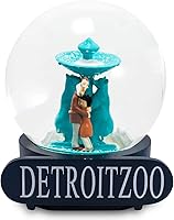 Vista 1 de Coraline Special Snow Globe Detroit Zoo - Pieza de exhibición coleccionable Cuenta con los padres de Coraline atrapados en el interior, globo