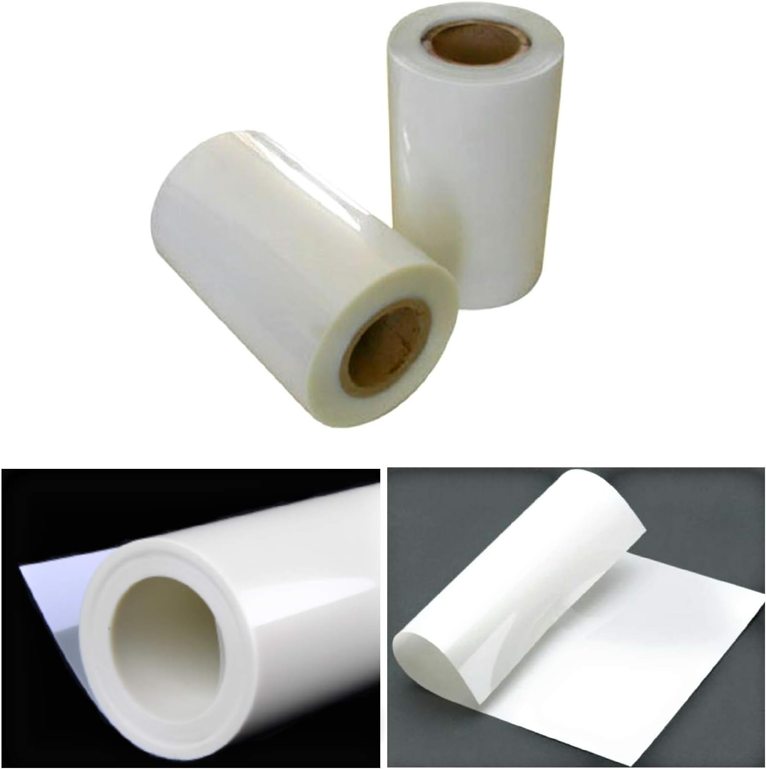 GLOPRO 100cm x 30cm Polyester Insulation Film Roll – Electrical Grade PET Sheet | Heat Resistant Motor & Transformer Insulation | High Dielectric Strength ( 7 Mil / 125 Microns)