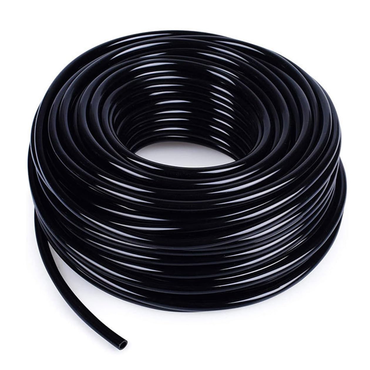 Dejin One Color 10M/20M/50M Garden Irrigation Hose Micro Drip System Connecting Pipe Agriculture Lawn Water System Hose(20M)