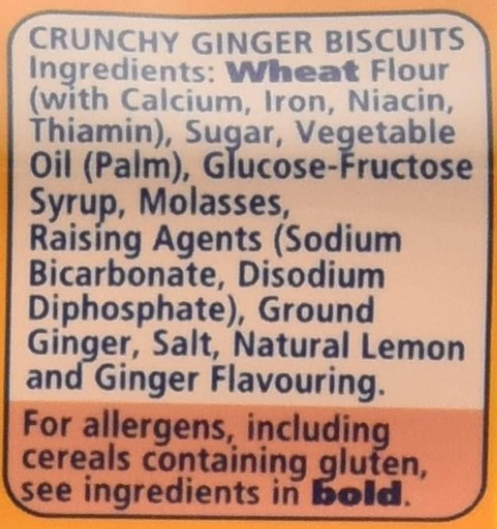 McVitie's Ginr Nut |Paed For