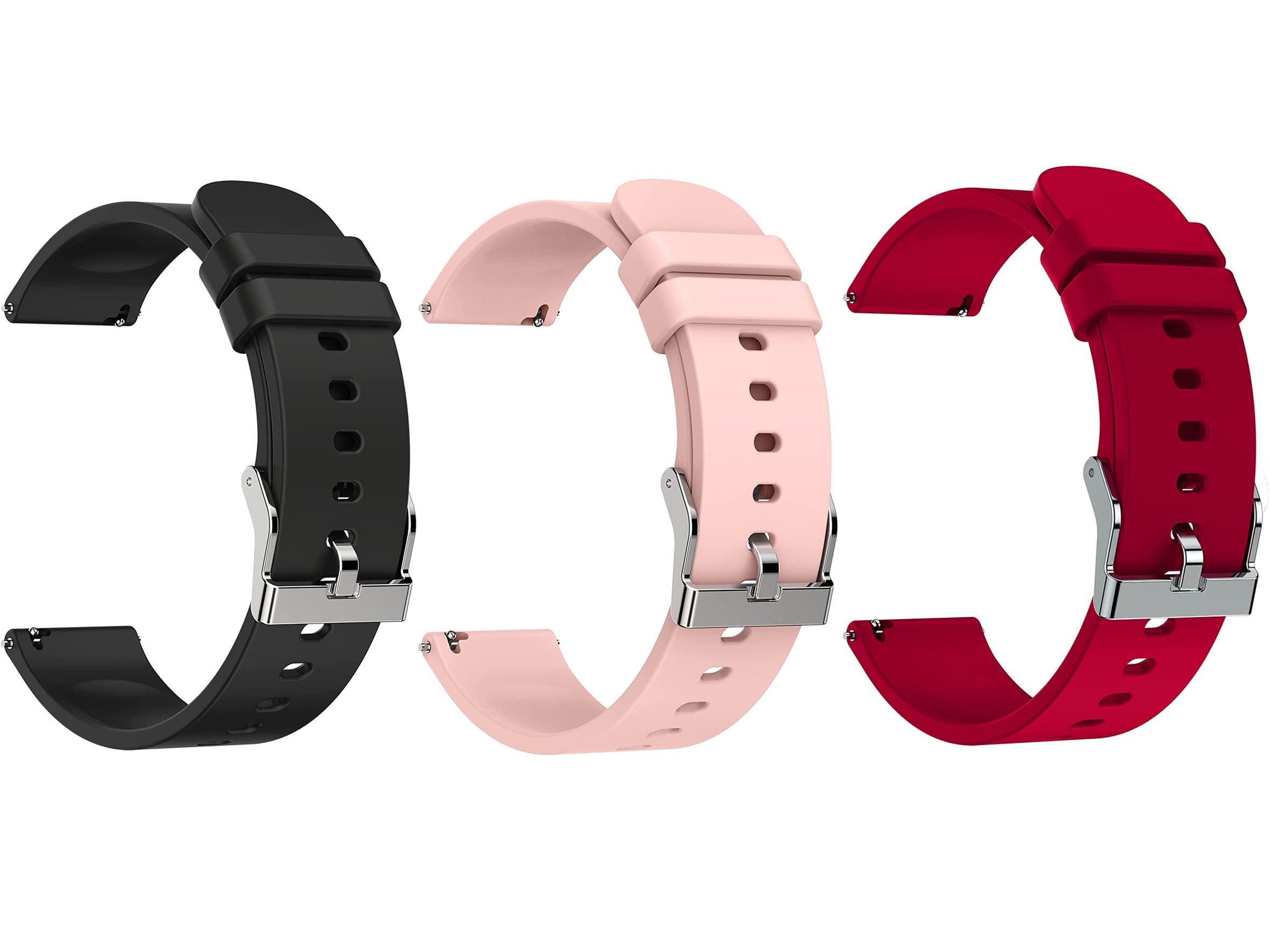 ADAMO 20mm Watch Strap compatible for Bip U Pro/GTS/BIP 3 Pro/Icon Buzz and ALL 20mm wristwatch and smartwatches (B0B7PDZJ34) Amazon Price History, Amazon Price Tracker