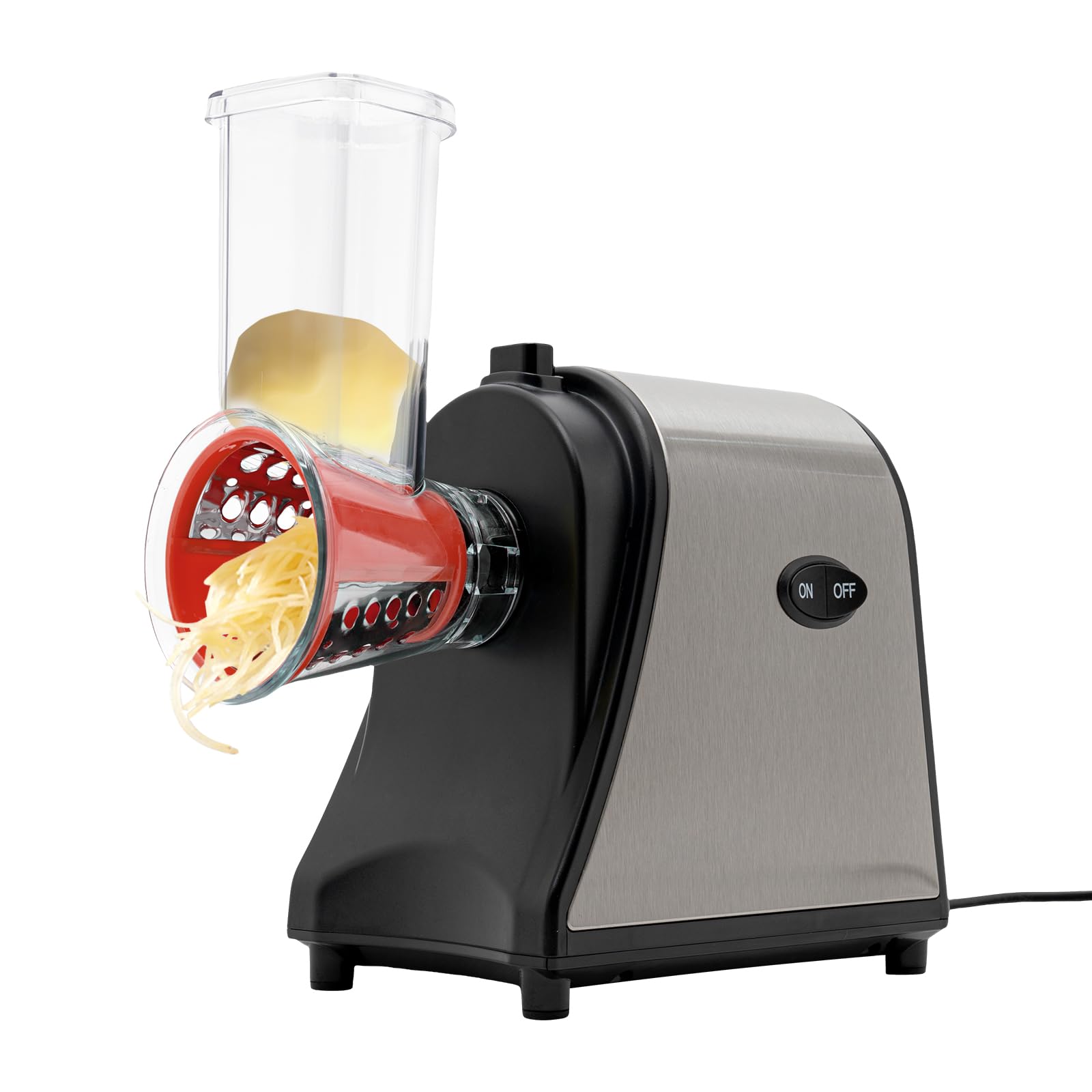 Rallador de queso eléctrico 1000 W 5 cuchillas