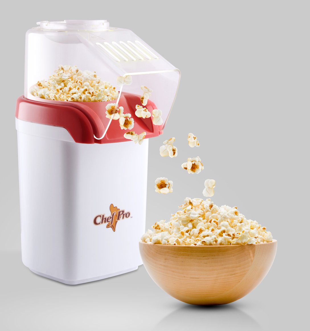 Buy Chef Pro CPM093 1200-Watt Popcorn Maker (Red/White) Online at Low Prices in India - Amazon.in
