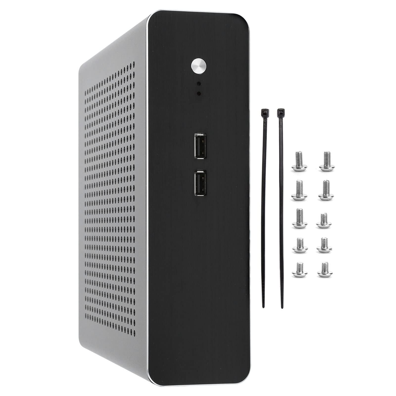 Amazon.com: Mini ITX Case, Aluminum Alloy Panels Mid Tower ITX