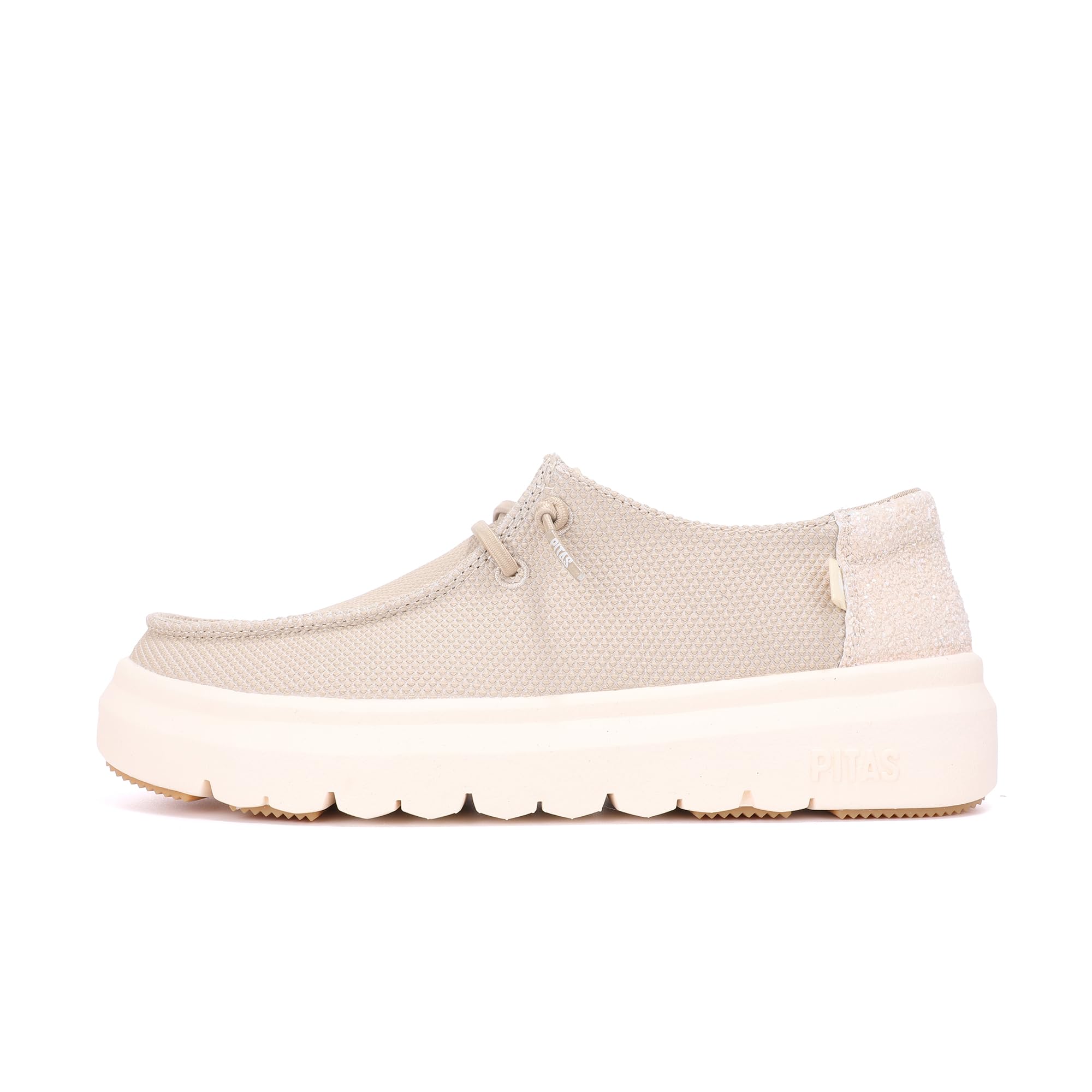 PITAS | Menton | Mocasines de Mujer | Náuticos Casual | Zapatillas de Tela | Zapatos sin Cordones | Deportivas Casuales | Calzado de Walkinpitas