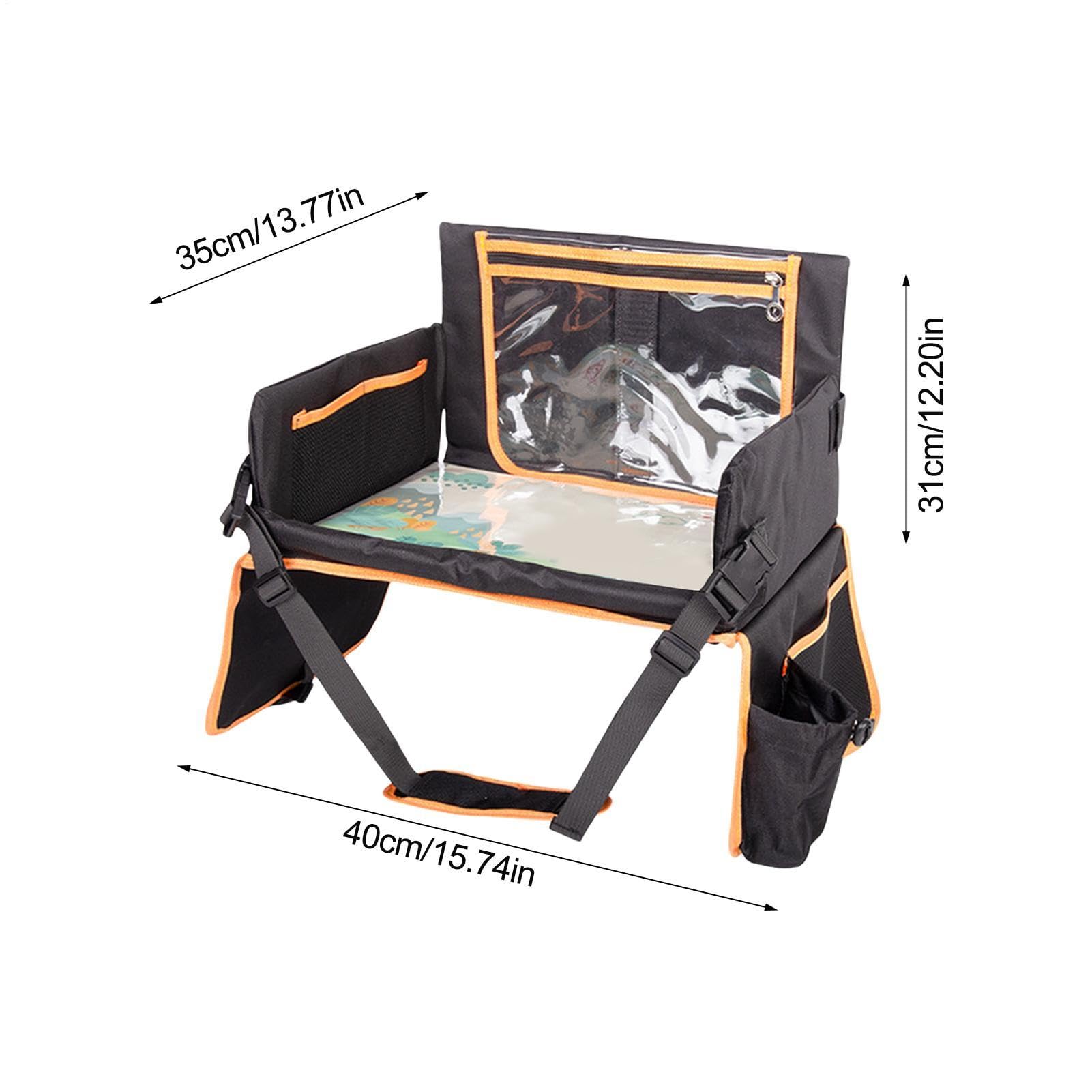 Vassoio Seggiolino Auto Per Bambini Viaggio Tavolino per Seggiolino Auto, | Vassoio Seggiolino Scrivania Laptop Supporto Aereo