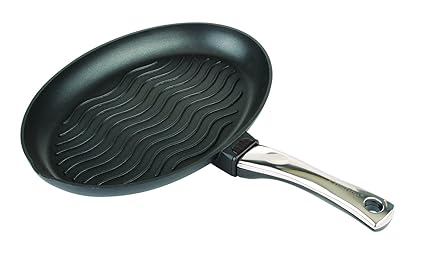 Prestige Die Cast Plus Fish Pan , 340 mm, Black
