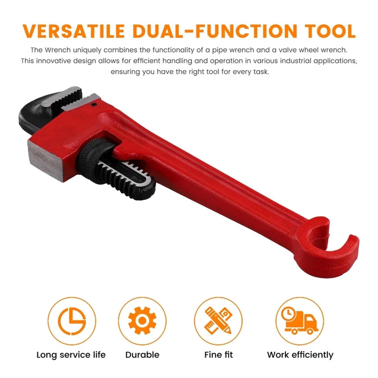Llave inglesa, llave inglesa pequeña para tubos, Llave for tubos, llave for válvulas, tubo de 10 pulgadas, impresora, mm, quemador aceite, vidrio, aluminio, calor