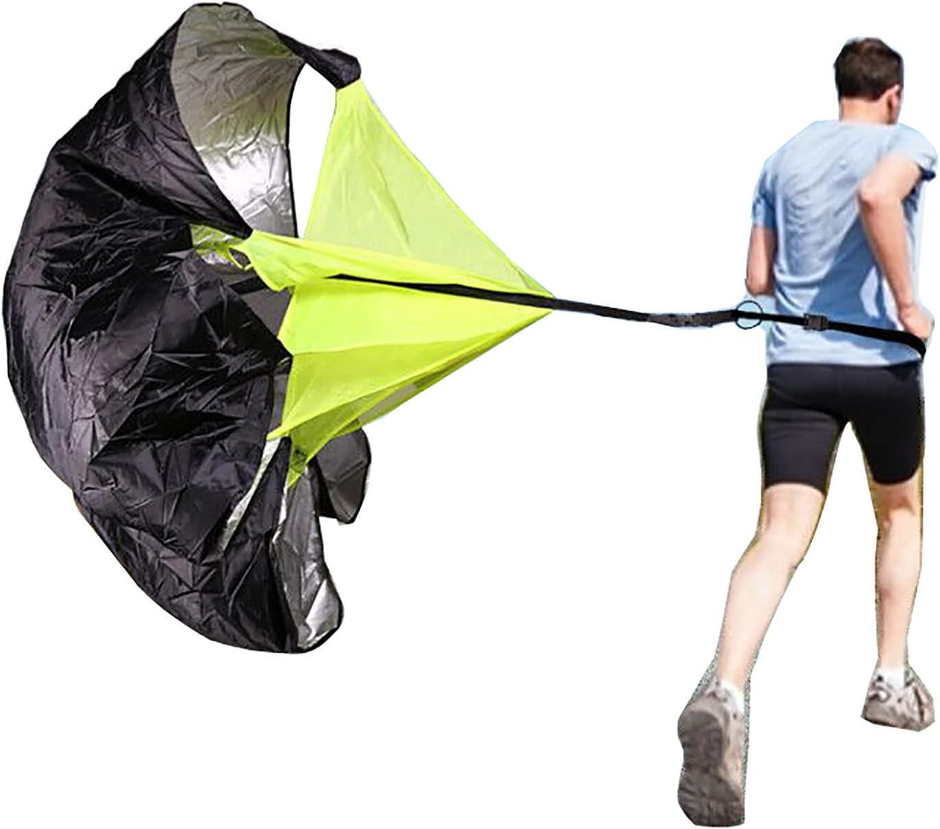 Resistance Parachute Running Parachute, with Adjustable Belt Speed Resistance Training Parachute Equipment, for Improving Speed/Stamina/Strength