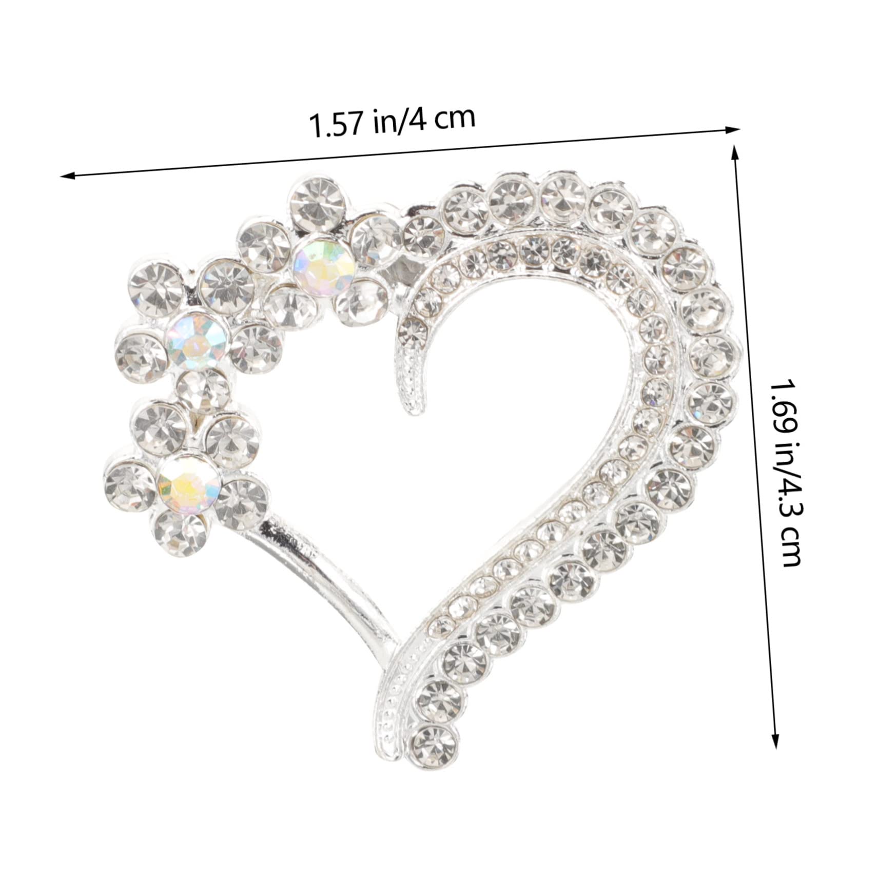 EXCEART 30pezzi Toppe Applicate Accessori Per Abbigliamento Scarpe e Borse Decorazioni Per e