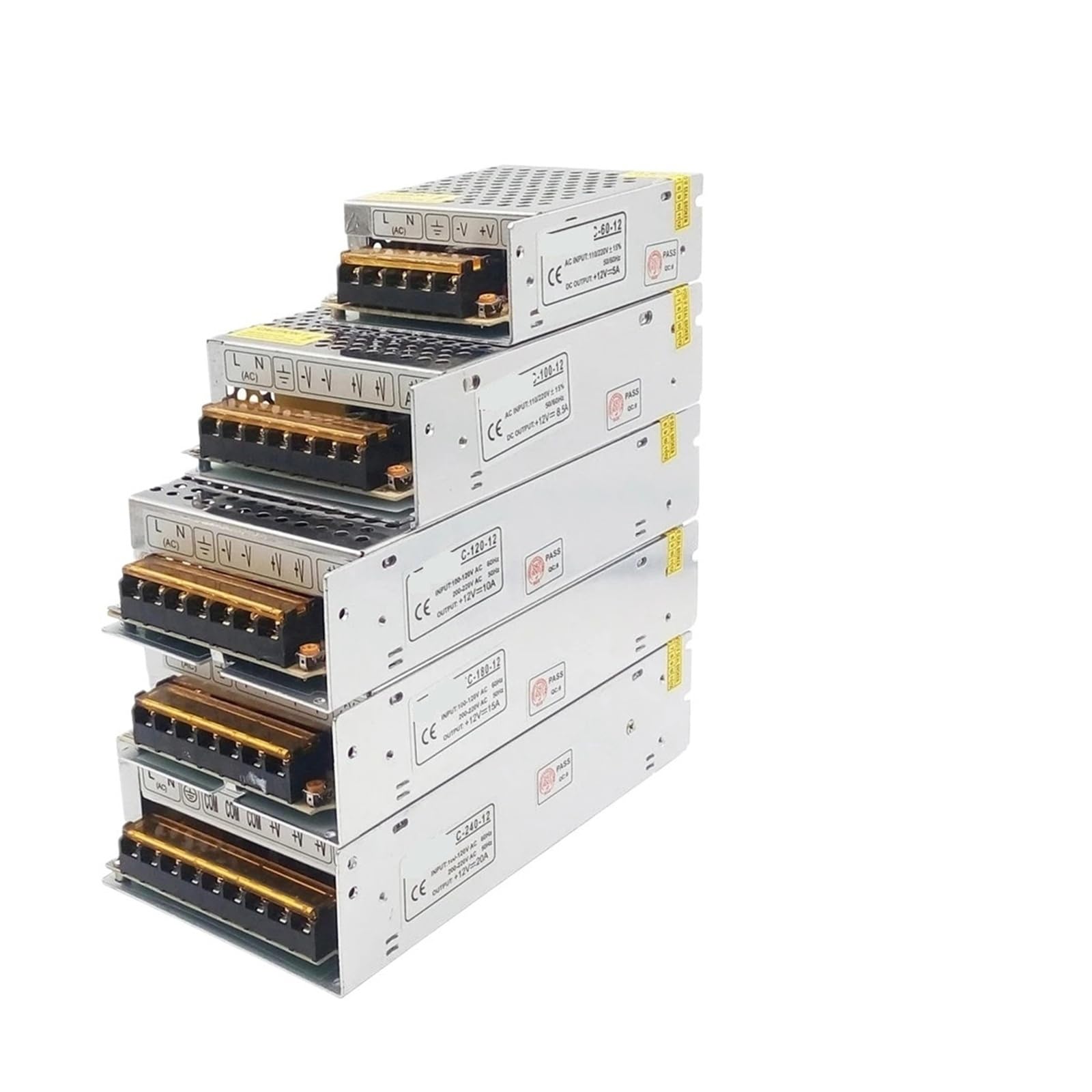 Alimentation 12V 15A boîtier résistant pour éviter les coupures
