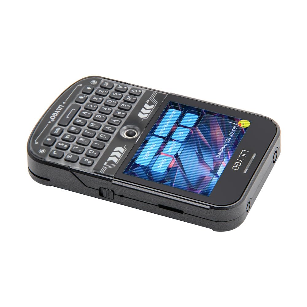 LILYGO T-Deck Plus ESP32-S3 868MHz LORA-89 Ulbox GPS Pantalla de 2,8 pulgadas TTGO Placa de desarrollo Antena integrada con carcasa ABS