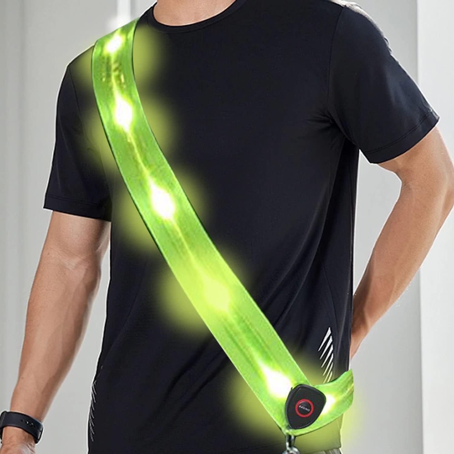 WUBAYI Running Lights for Runners Reflective Gear for Walkers at Night