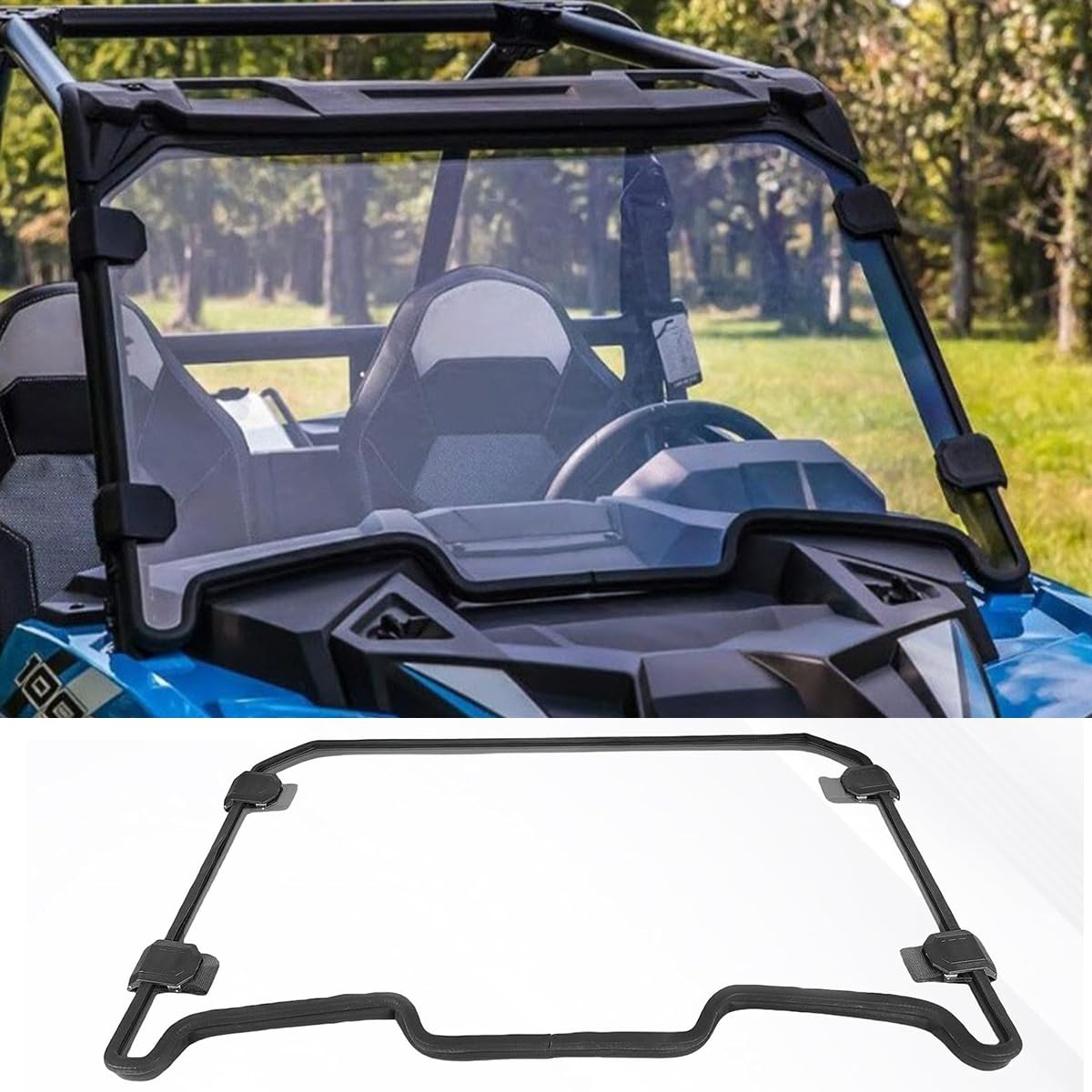 Parabrisas completo PMMA para Polaris RZR XP 1000/4 1000/XP (4) Turbo 2019-2023