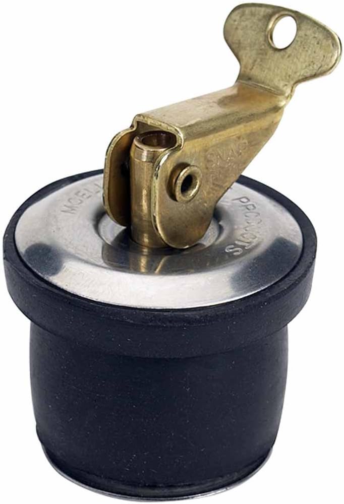 Moeller Boat Deck and Baitwell Plug (31/32"), Plumbing Fittings